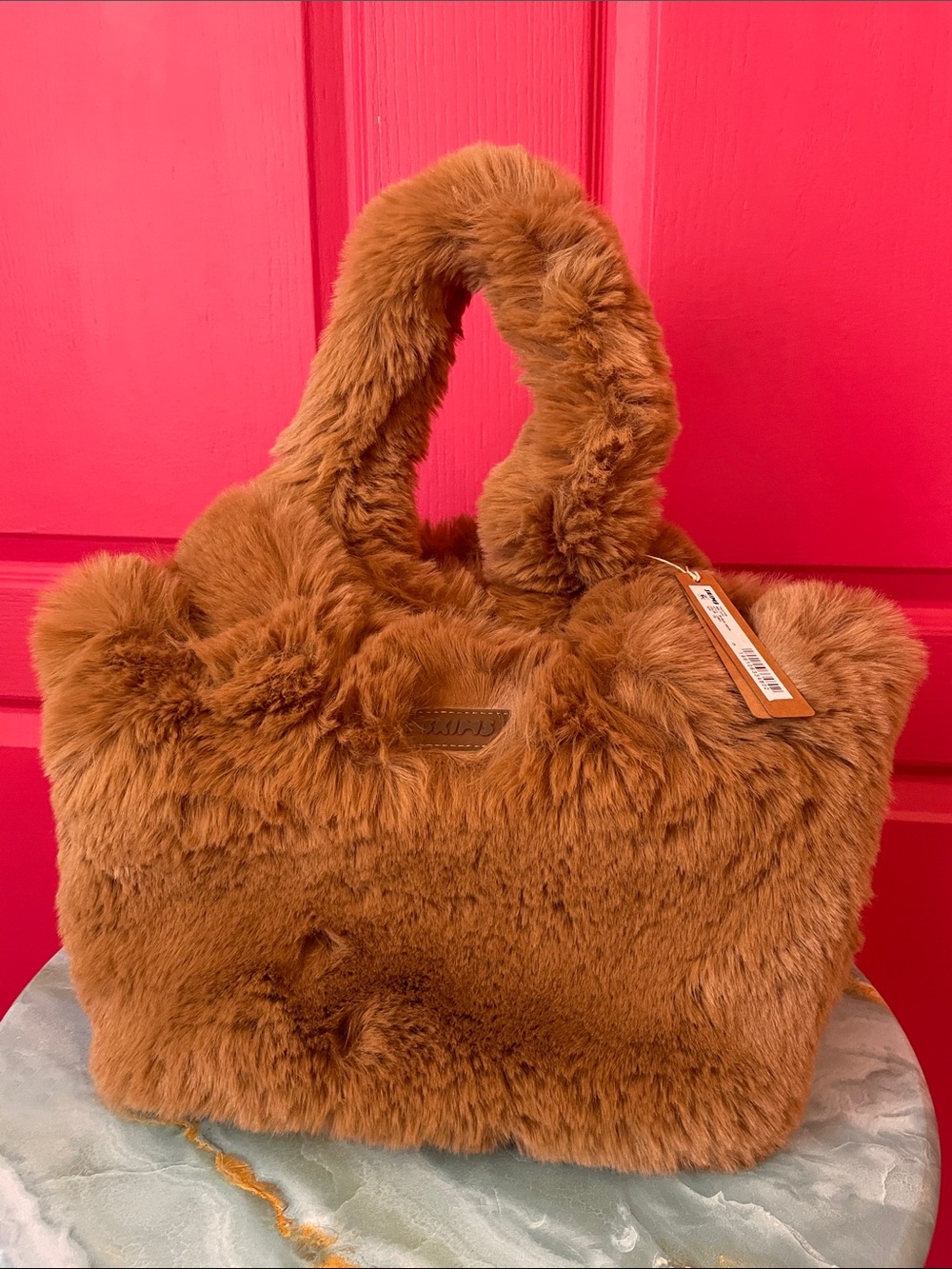 SKIMS FUR TOTE - NEW